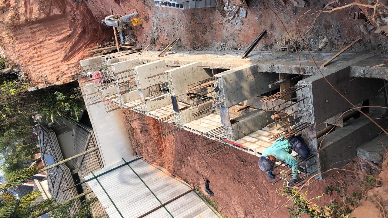 Fundação e Estrutura em Concreto